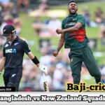 Crucial T20 Encounter: Bangladesh vs New Zealand Squads Showdown